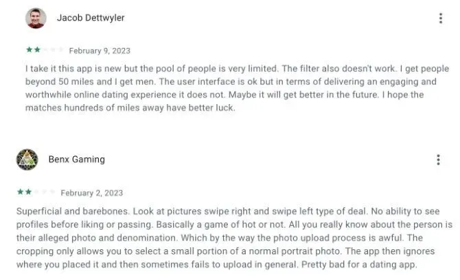 2-star Upward reviews