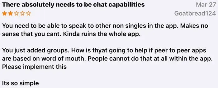 2-star Loop app review