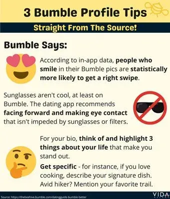 3 Bumble profile tips