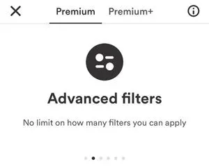 Advanced Bumble filter notification
