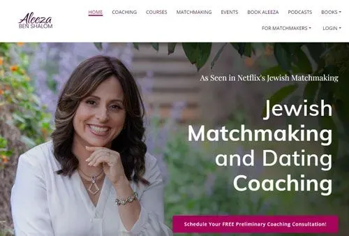 Aleeza Ben Shalom offers matchmaking for Jewish singles