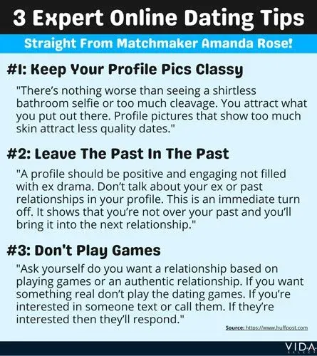 Matchmaker Amanda Rose dating tips