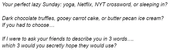 Bumble Bantr icebreakers