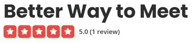 5-star Yelp rating for Better Way To Meet