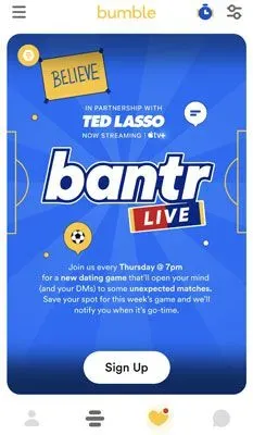 Bumble Bantr Live