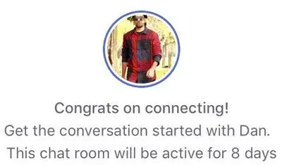 CMB chat window is 8 days