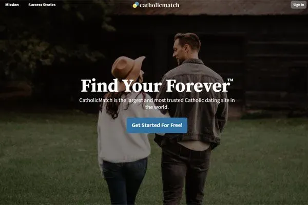 Catholic Match is a dating site for faith-focused singles