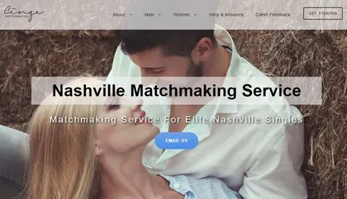 Cinqe Matchmaking Nashville homepage