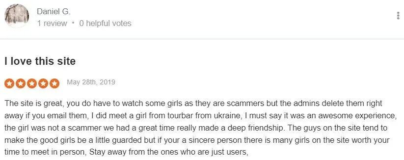 5-star SiteJabber TourBar review