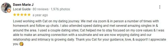 5-star The Heart Agency Google review