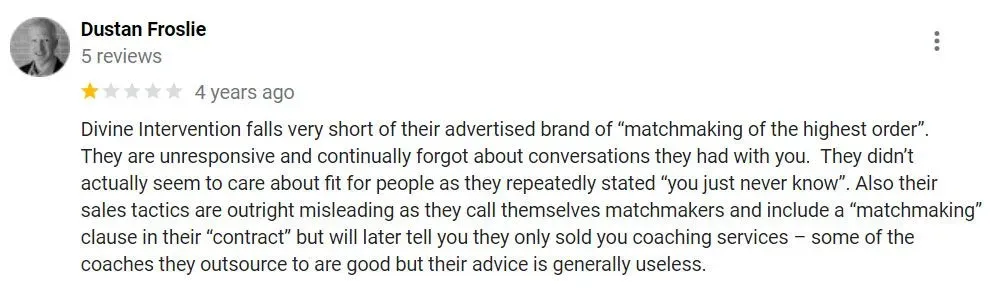 1-star Divine Intervention review