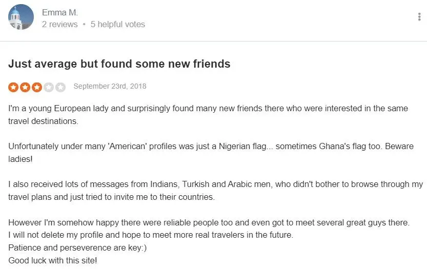 2-star SiteJabber TourBar review