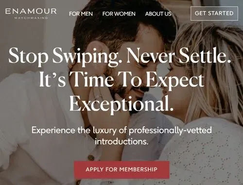 Enamour offers elite Austin matchmaking