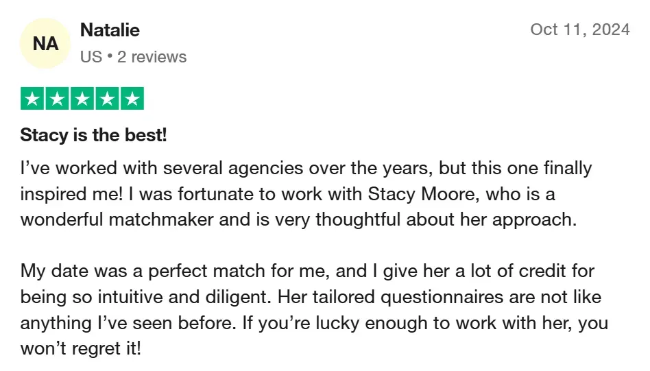 Enamour review San Francisco matchmaker