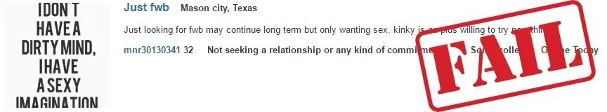 how bad online dating headlines look