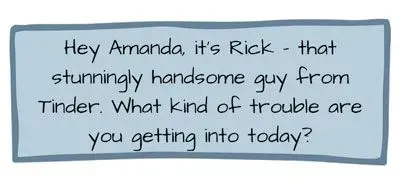 example of first text message to send a girl