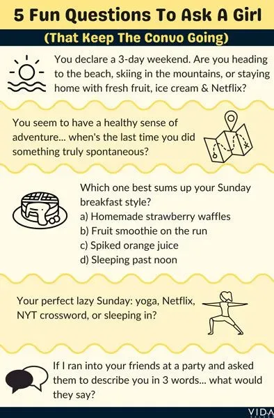 Fun Questions To Ask A Girl You Like Online