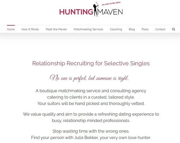 Julia Bekker Hunting Maven