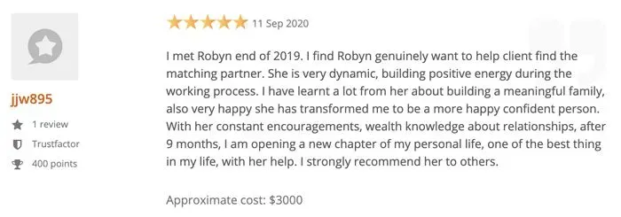 5-star Blue Label Life review on Word Of Mouth