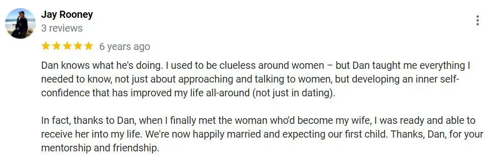 5-star Yelp review for Matchmaking Miami