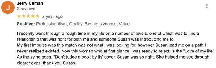 5-star Susan Alper review on Google