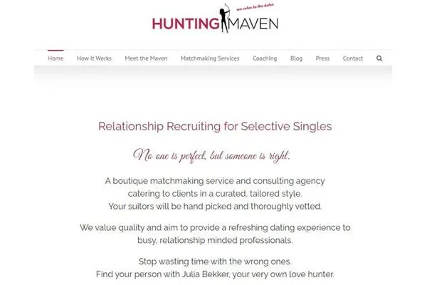 Julia Bekker Hunting Maven