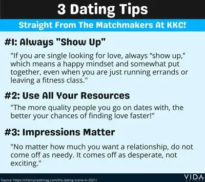 3 dating tips for Colorado singles from matchmaker Kris Kenny
