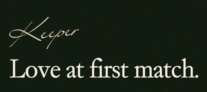 KeeperAI logo with text