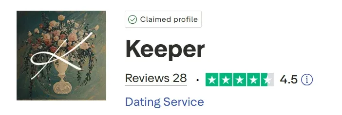 Keeper AI has a 4.5 star rating on Trustpilot