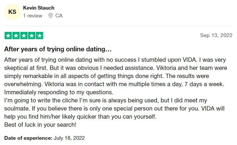 VIDA Select client success story