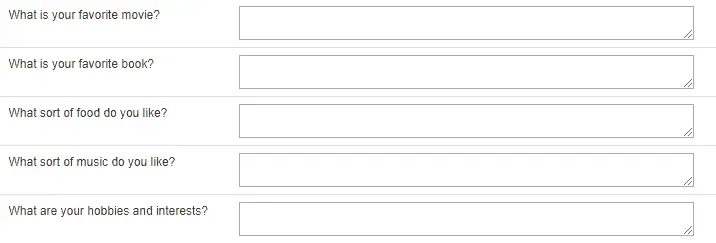 Latin American Cupid questions