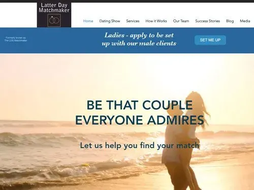 Latter Day Matchmaker dating service for Mormon singles