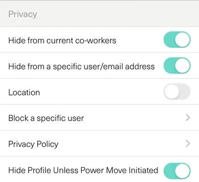 League Private Profile