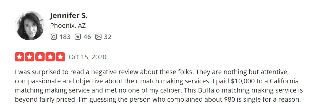 Matchmaking to a tee review