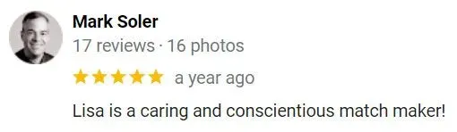 5-star Google review for Lisa Amador from Mark Soler