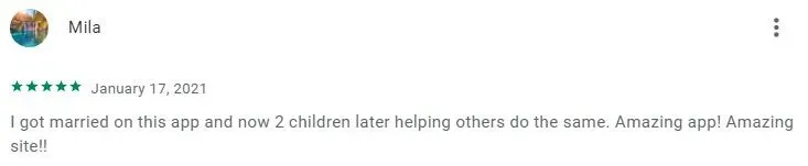 SawYouAtSinai 5-star review on Google Play