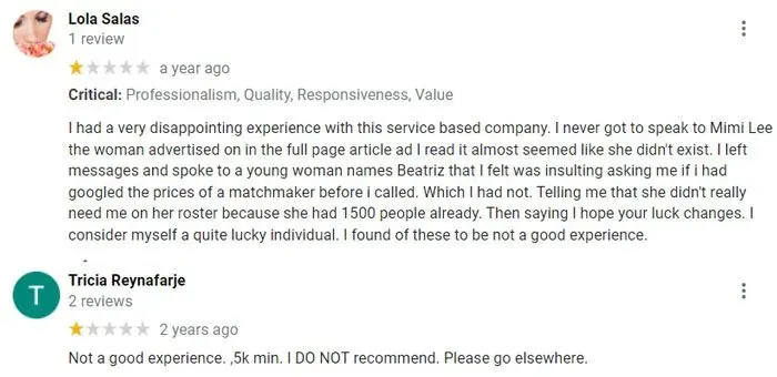 MyTopMatchmaker reviews