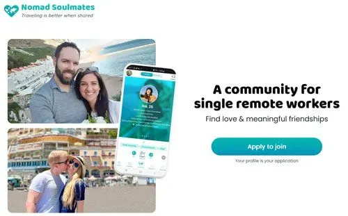 Nomad Soulmates is a dating site for digital nomads