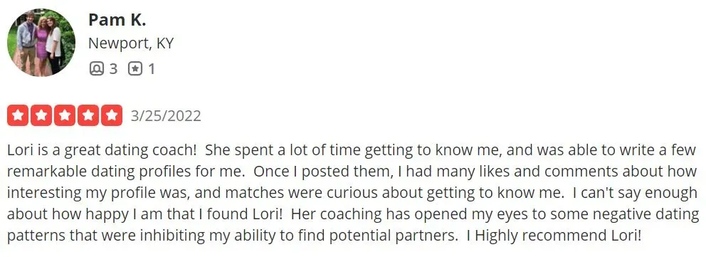 Smart Funny Single 5-star Yelp review