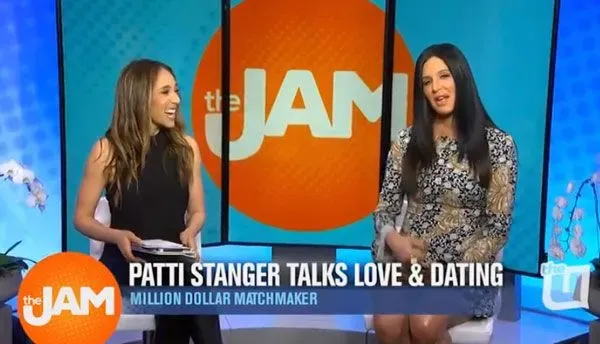 Celebrity matchmaker Patti Stanger appearing on The Jam