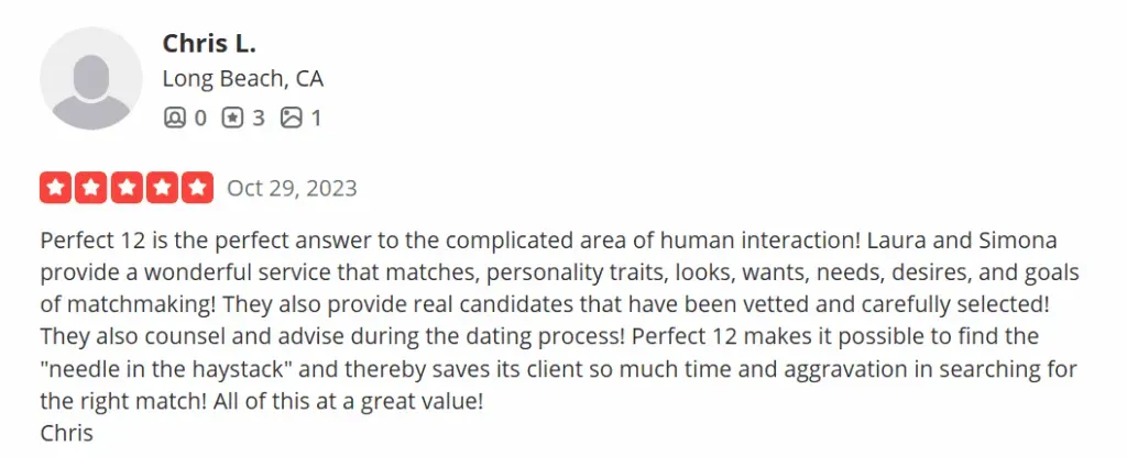 Perfect 12 reviews