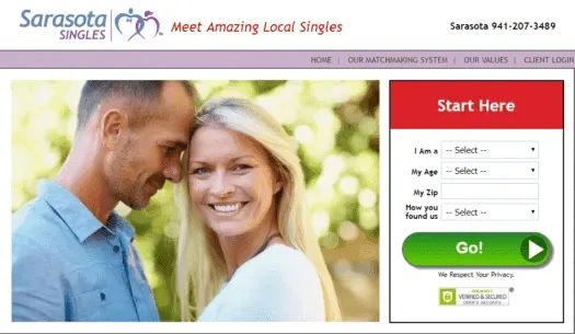 Sarasota Singles offers matchmaking for single professionals