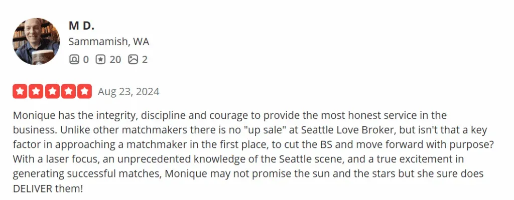Seattle love brokers review