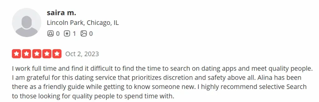 Selective Search reviews Chicago