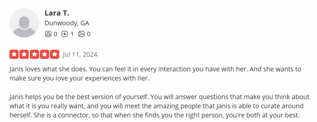 Serious Matchmaking reviews