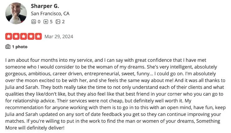 5-star Something More review