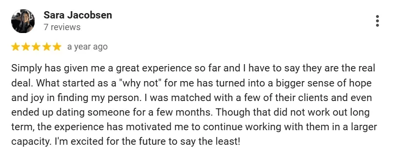 Simply matchmaking review