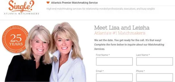 Single Atlanta professional matchmaking service for Georgia singles