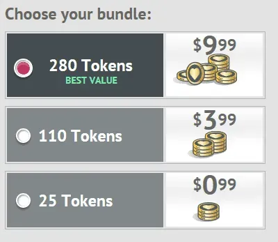 SingleParentMeet token cost