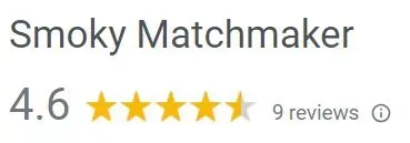 4.6 star rating for Smoky Matchmaker on Google